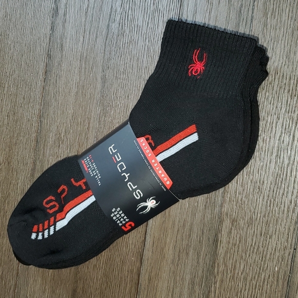Spyder Underwear & Socks Mens 5 Pack Of Spyder Quarter Socks Poshmark